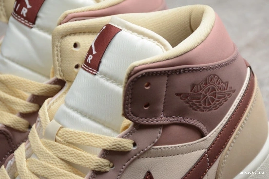 Cheap EP Smoky Jordan 1 (W) DO7440-821 Mid Dark Mauve  DO7440-821 Pony SE 0129